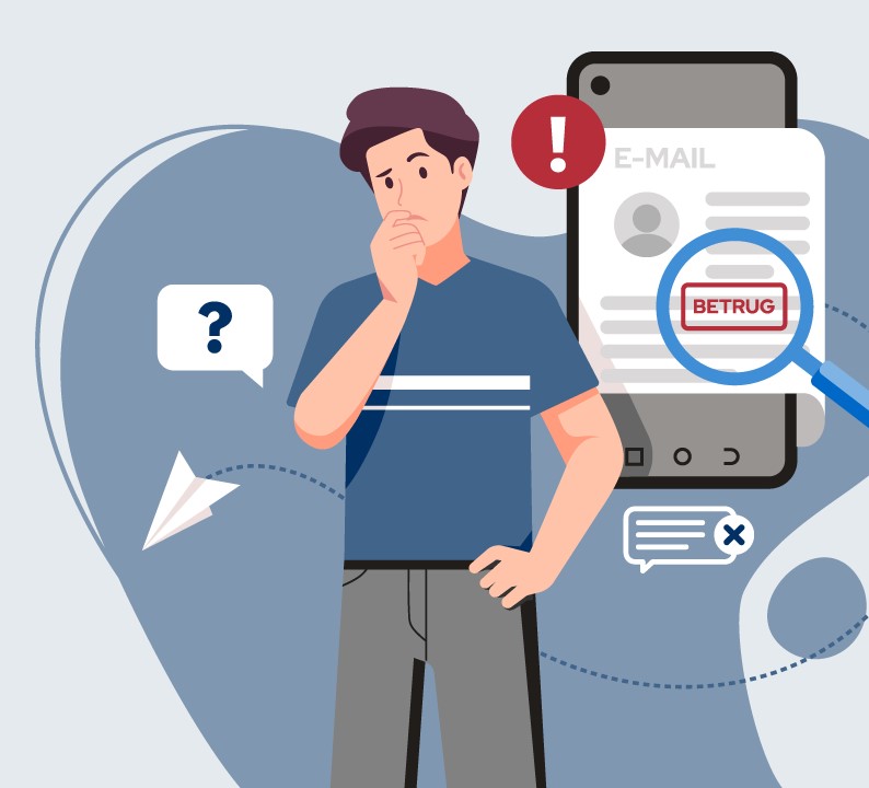 Startbild des Kurses „Manipulationen in E-Mails entlarven“